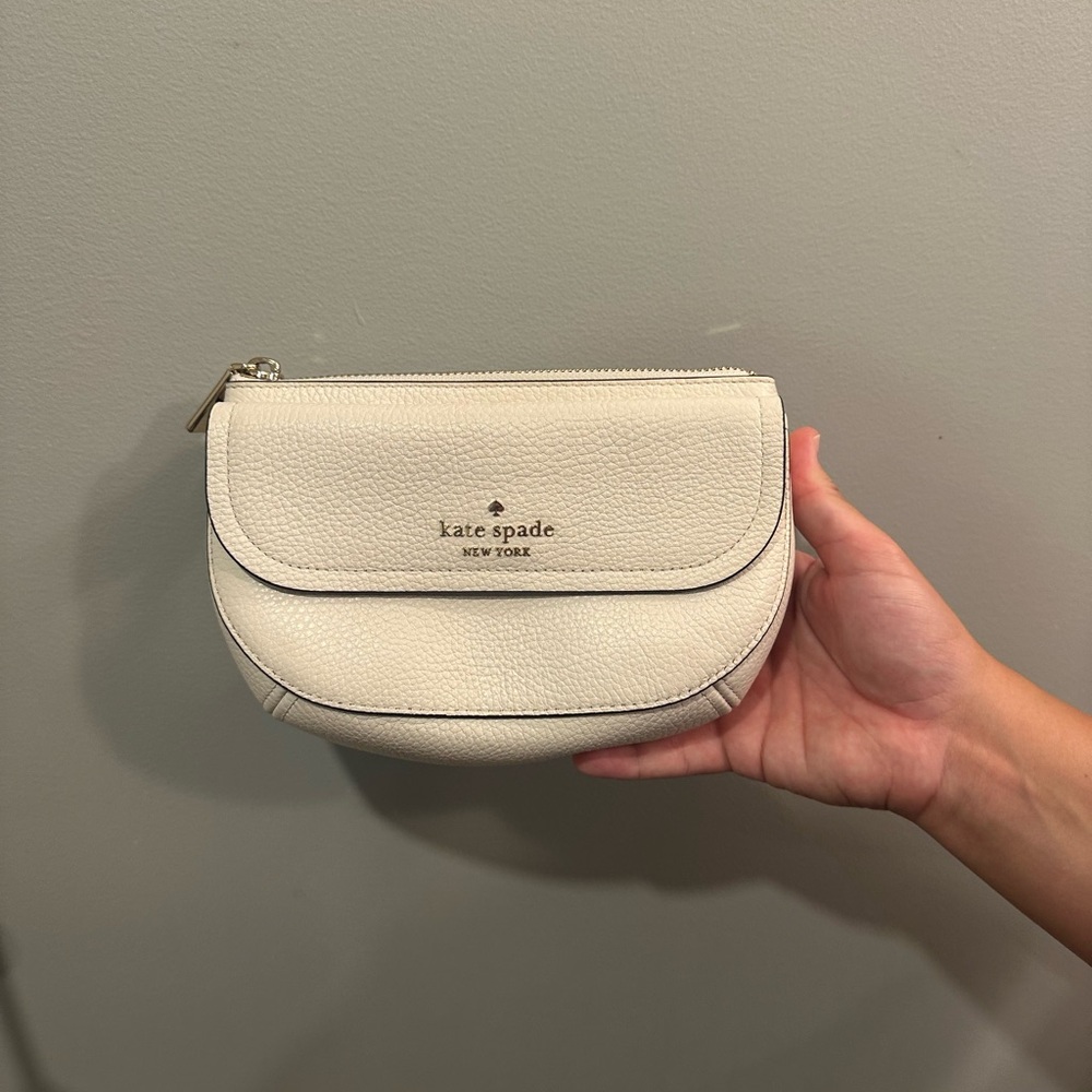 Kate Spade Cream Belt Bag